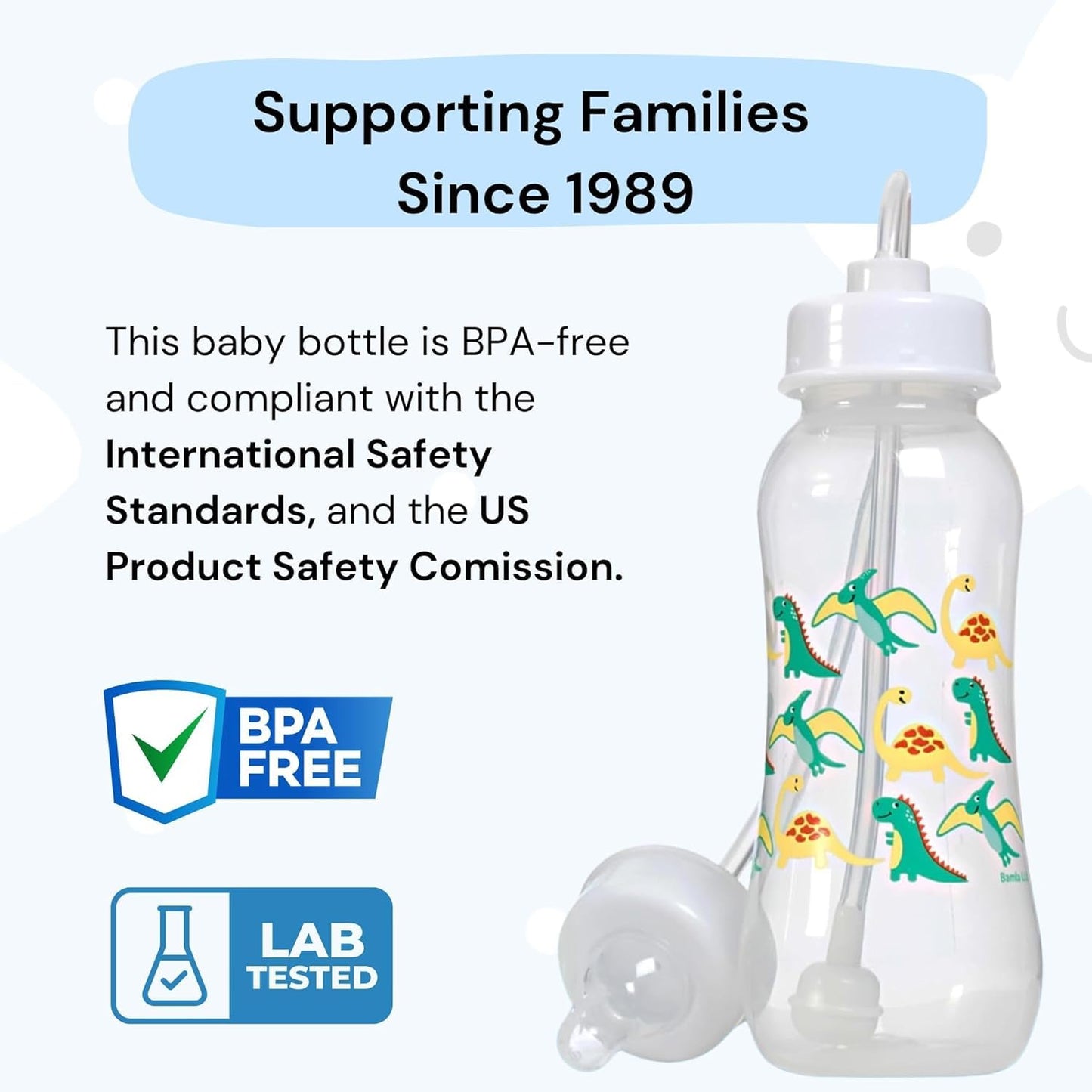 Hands Free baby bottle